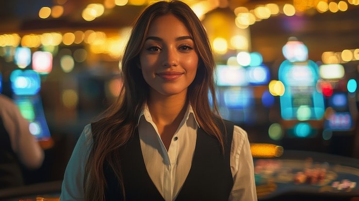 Casino-style weekend entertainment options including roulette and card games